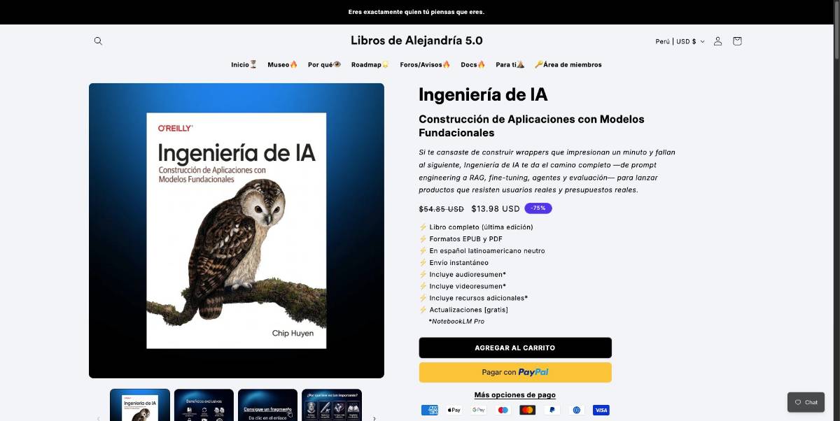 Captura de Ingeniería de IA – Libros de Alejandría 5.0